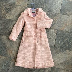 Rothschild wool dressy coat size 12 ice pink